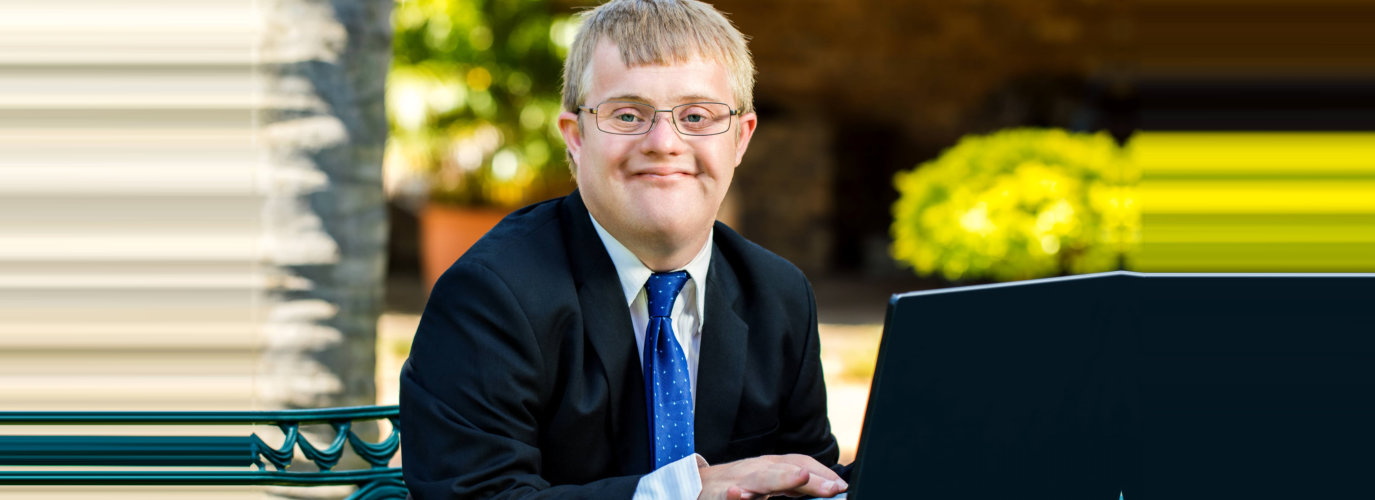 adult man smiling