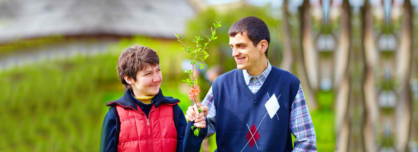 two people enjoying the outdoors